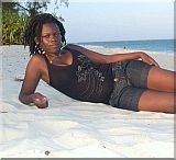 on the beach